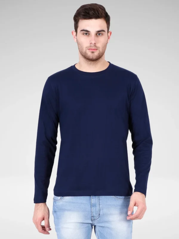 Full Sleeve T-Shirt Navy Blue