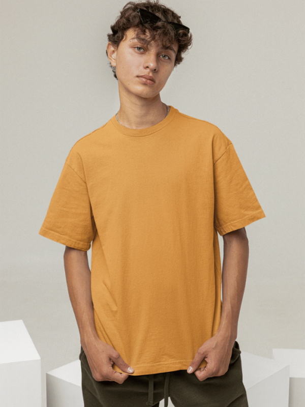 Oversized Classic T-Shirt Golden Yellow