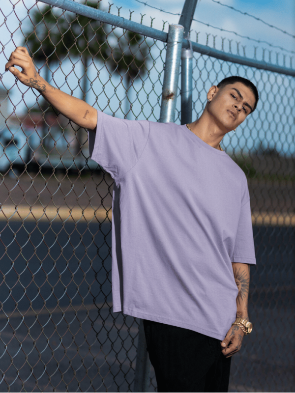 Oversized Standard T-Shirt Lavender