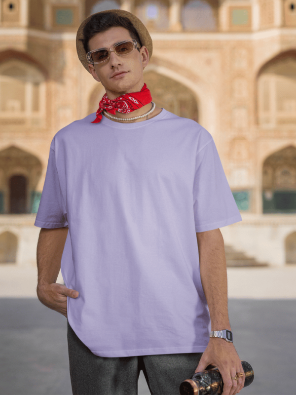 Oversized Classic T-Shirt Lavender