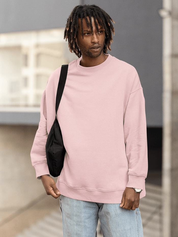 Hot pink oversized hoodie best sale