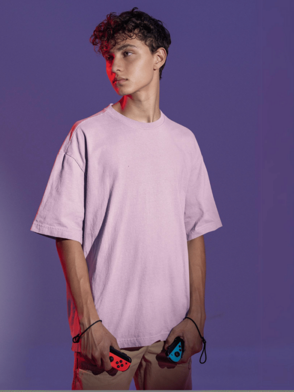 Oversized Standard T-Shirt Light Pink