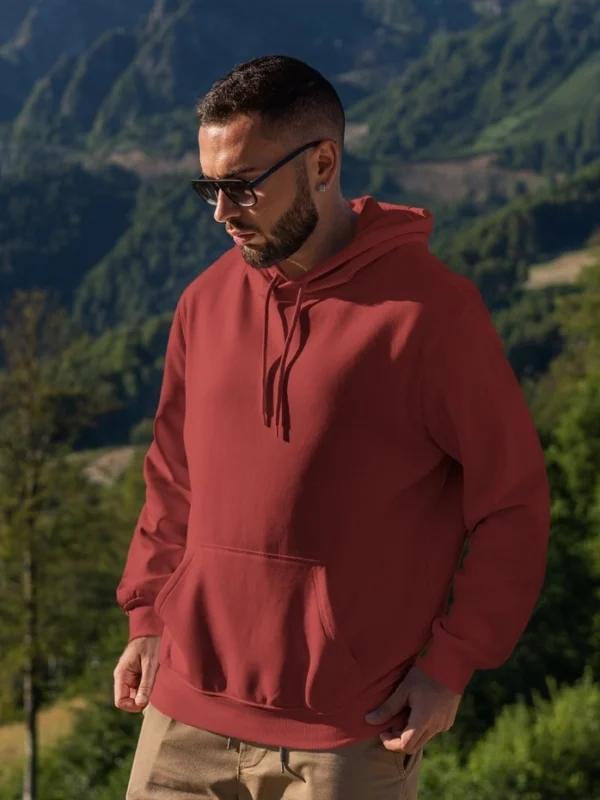 Hooded SweatShirt Red