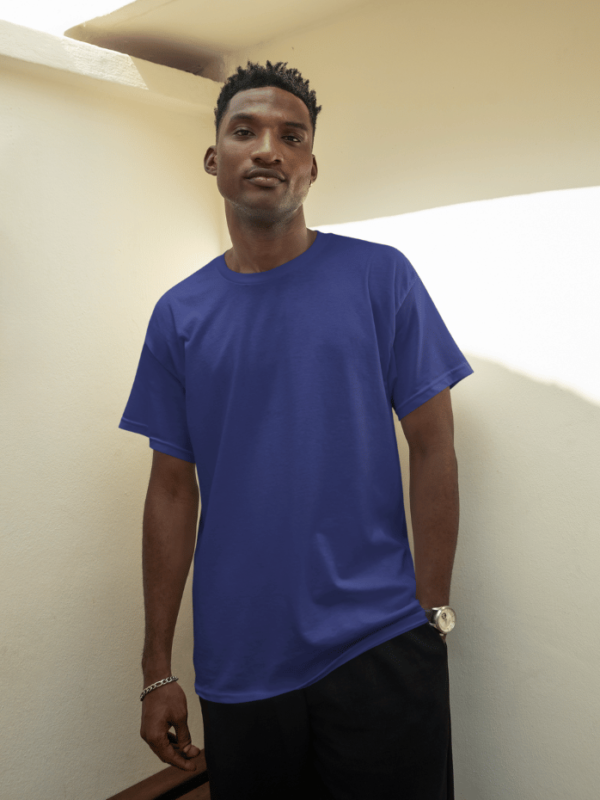 Classic Half Sleeve T-Shirt Royal Blue