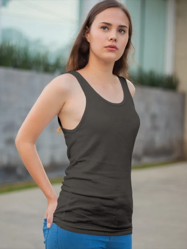 Women Tank Top Black