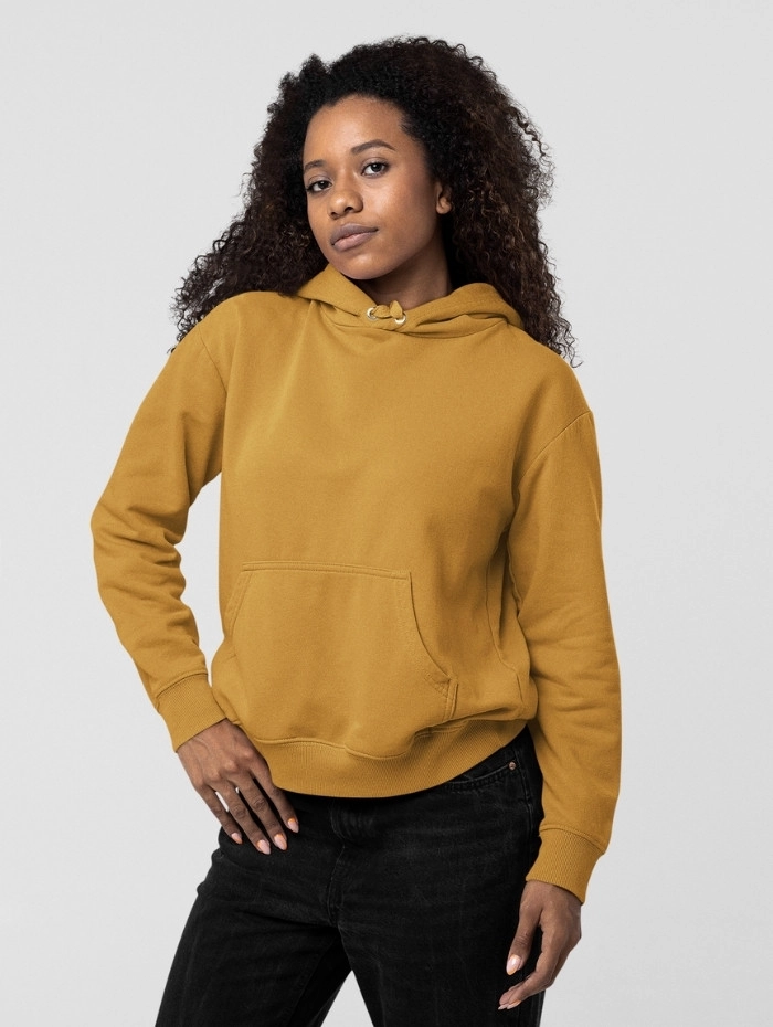 Buy Trending Yellow Hoodies for Women by Addions 100 Cotton