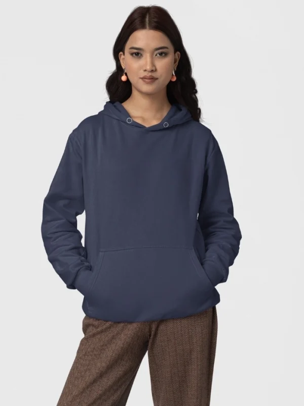 Navy-Blue-Women-Hoodie