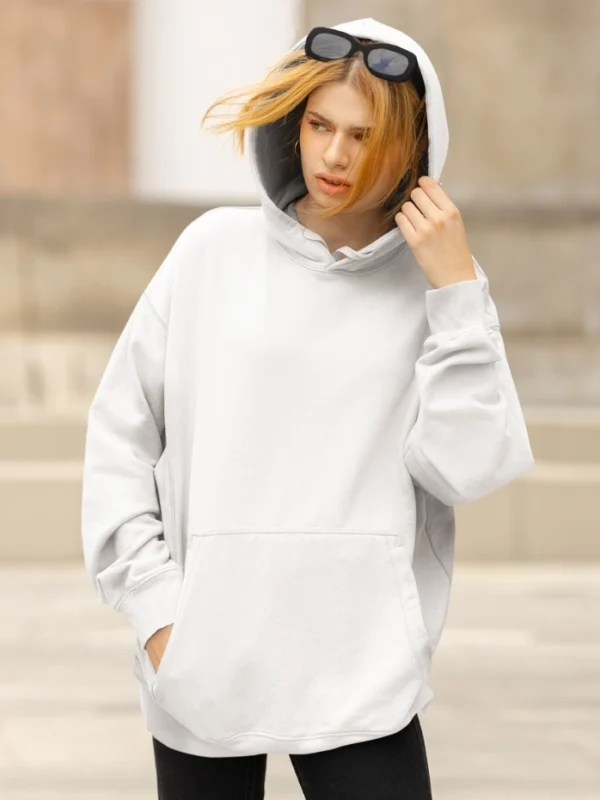 White Women Hoodie